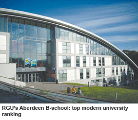 gordon robert university educationworld acknowledged rgu routinely modern