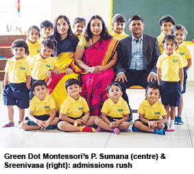 P. Sumana and Sreenivasa, Green Dot Montessori