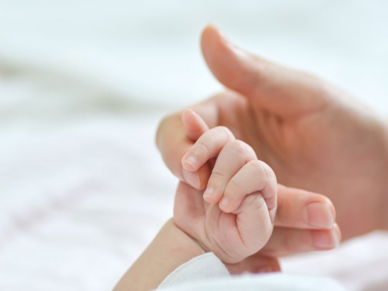 Massage relaxes infant and helps bond with their parents