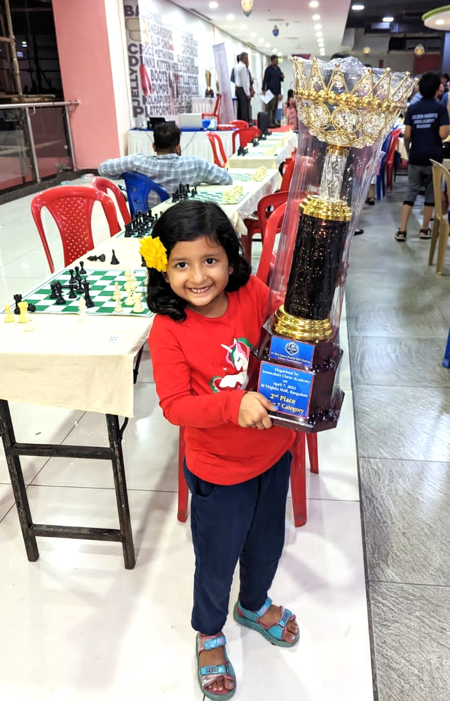 Profile for CXR Chess Player Krish Kumar