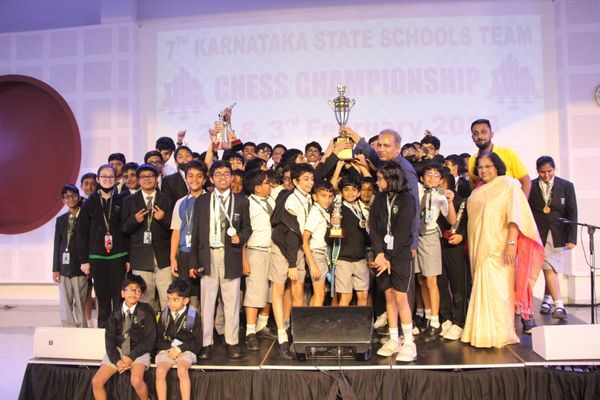 gwh won the overall championship 7th karnataka State Schools Team Championship 2023