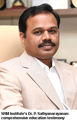 SRM Institute Dr P Sathyanarayanan