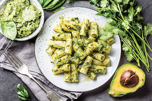 How to make Avocado Pesto Pasta