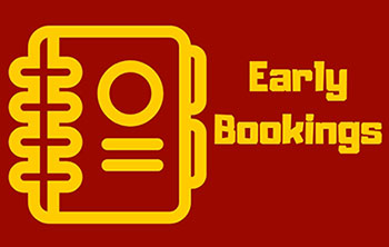 Early bookings