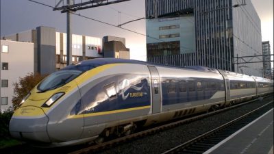 Eurostar e320 and TGV, France 