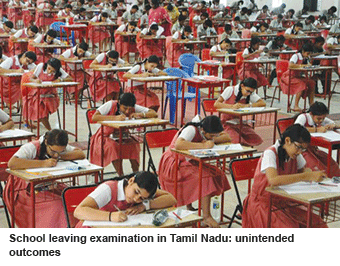 School leaving exam in Tamil Nadu