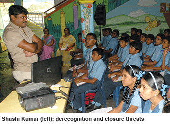 Shashi Kumar with children