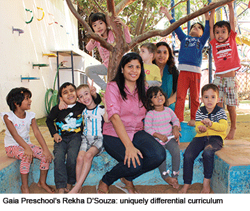 Rekha D'Souza, Gaia preschool