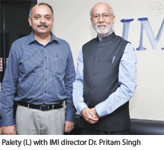 Premchand Palety and IMI Director Dr. Pritam Singh