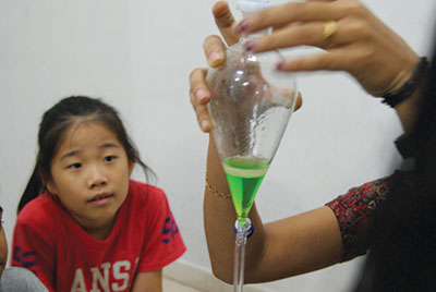 Children love science