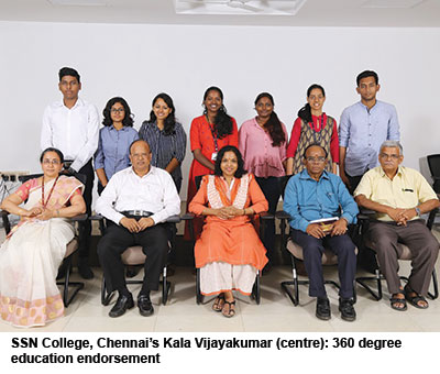 SSN COLLEGE, CHENNAI KALA VIJAYAKUMAR