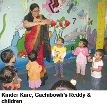 Radhika Reddy, Kinder Kare, Gachibowli