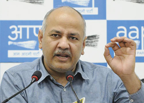 Manish Sisodia + Aam Aadmi Party