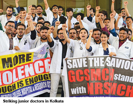 Doctors strike