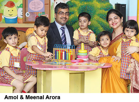 Amol and Meena Arora, Shemford Group of Schools