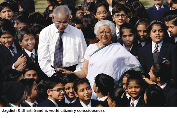 Jagdish and Bharti Gandhi