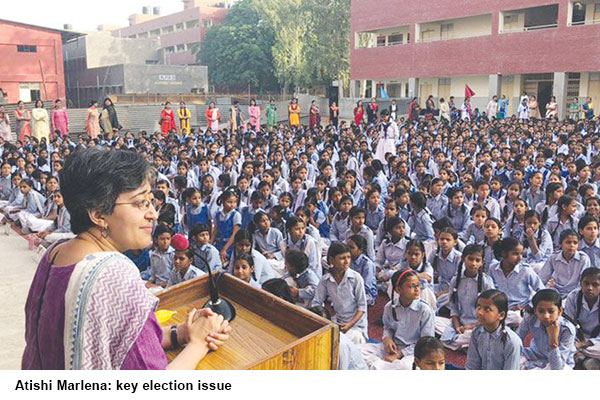 Delhi — AAP’s education gamble