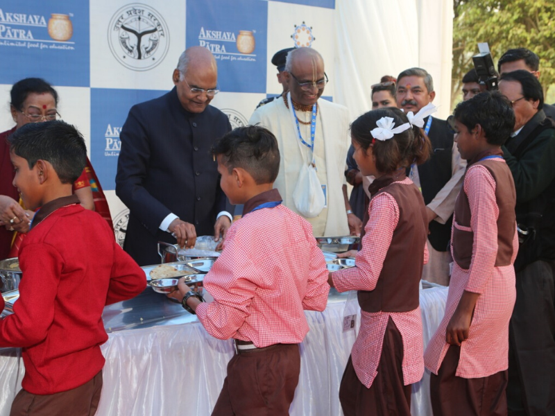 Akshaya Patra Kitchen Vrindavan