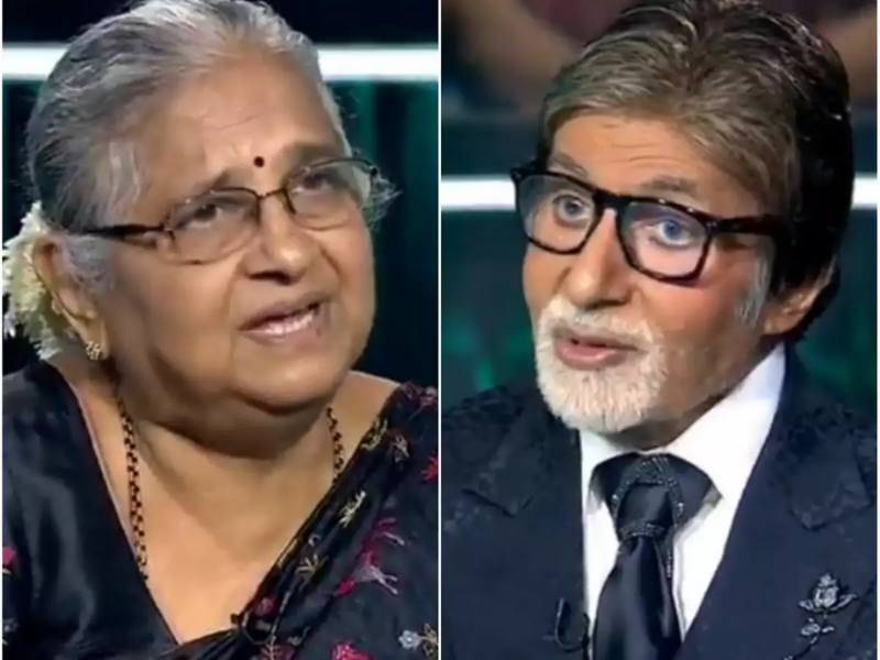 Sudha Murthy at KBC