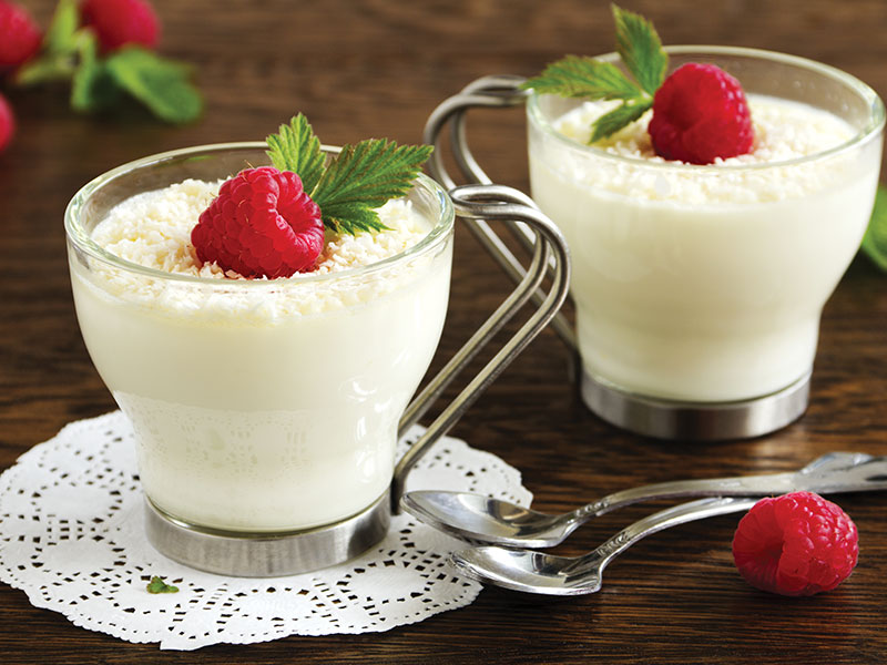 Coconut Panna Cotta