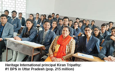 India’s top budget private schools + Heritage International Kiran Tripathy