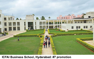 ICFAI Business School Hyderabad - private B-schools