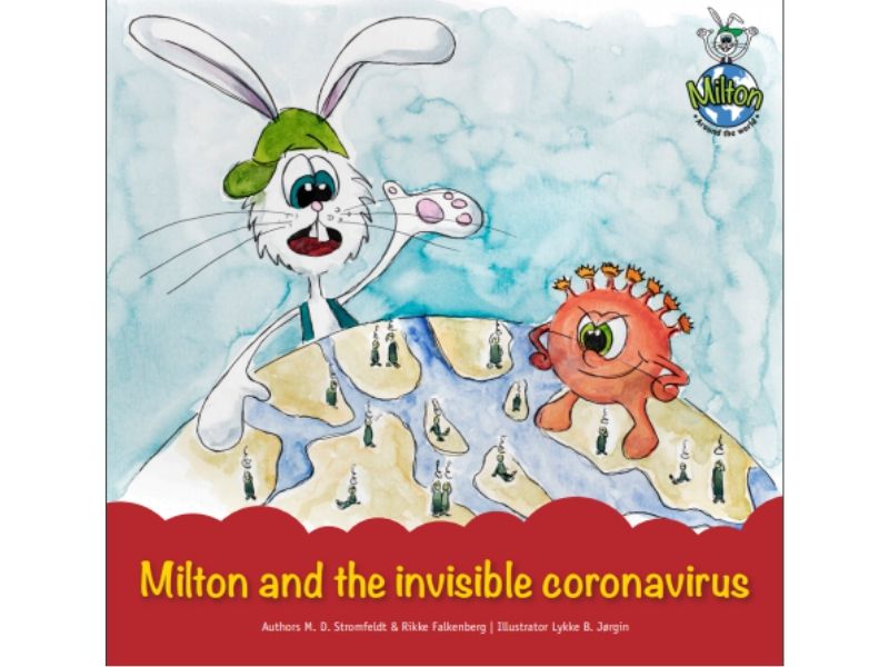 Grundfos sponsors children's book + Milton and the Invisible Coronavirus