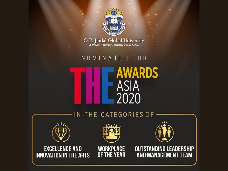 JGU Times Higher Education Asia Awards 2020