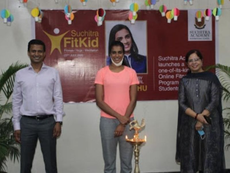 Suchitra FitKid launch by PV Sindhu