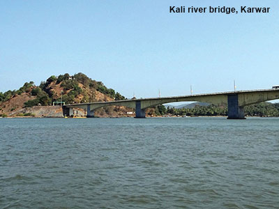 Kali river bridge, Karwar