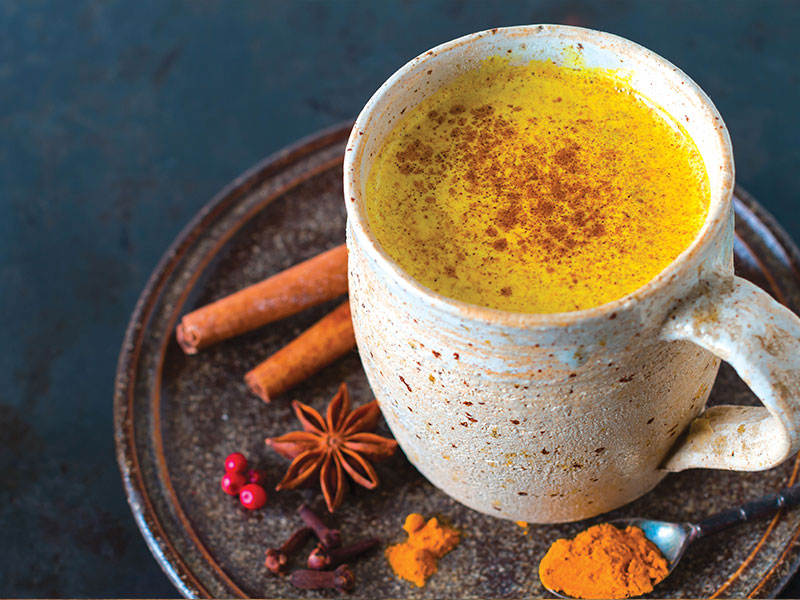 Turmeric latte