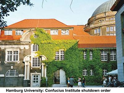 University of Hamburg cut ties with Confucius Institute