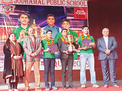 Nandan Kuthiala, trustee, Jodhamal Public School, Jammu.