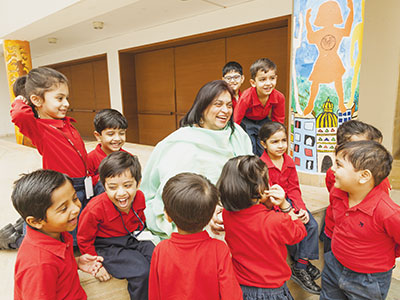 Charu Wahi, principal, Nirmal Bhartia School, Delhi