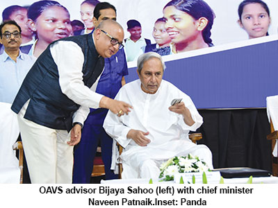 Bijaya Sahoo and Naveen Patnaik