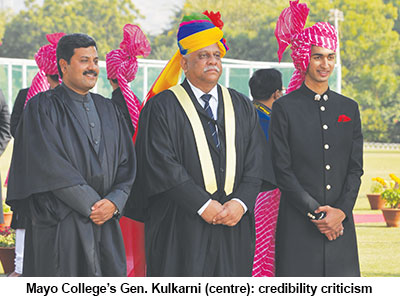 Mayo College Ajmer Gen Kulkarni