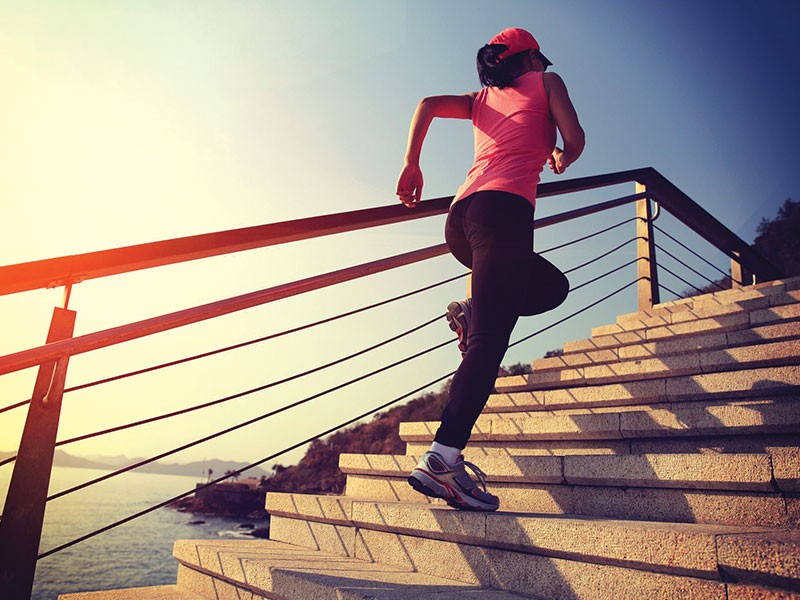 Benefits of taking the stairs