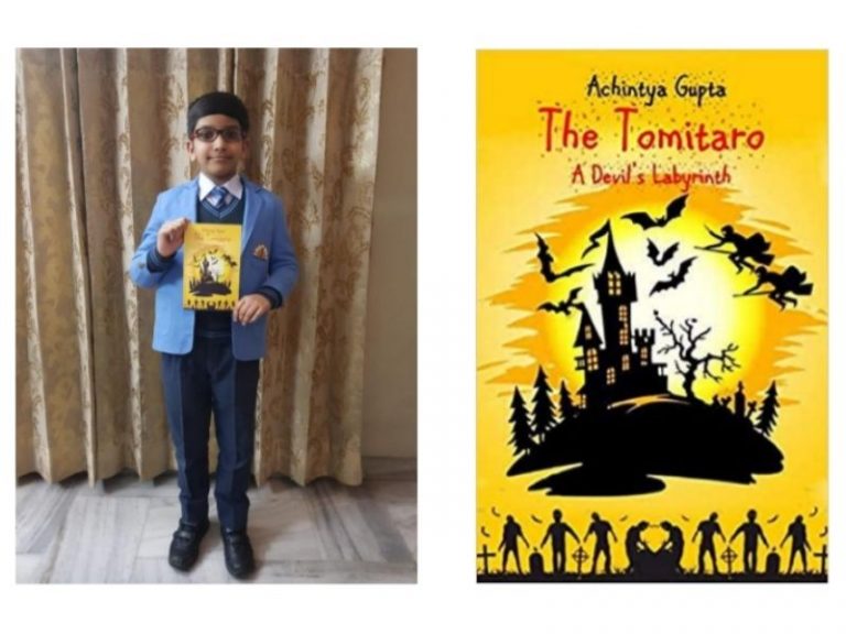 Sat Paul Mittal student, Achintya Gupta of grade IV publishes a novella