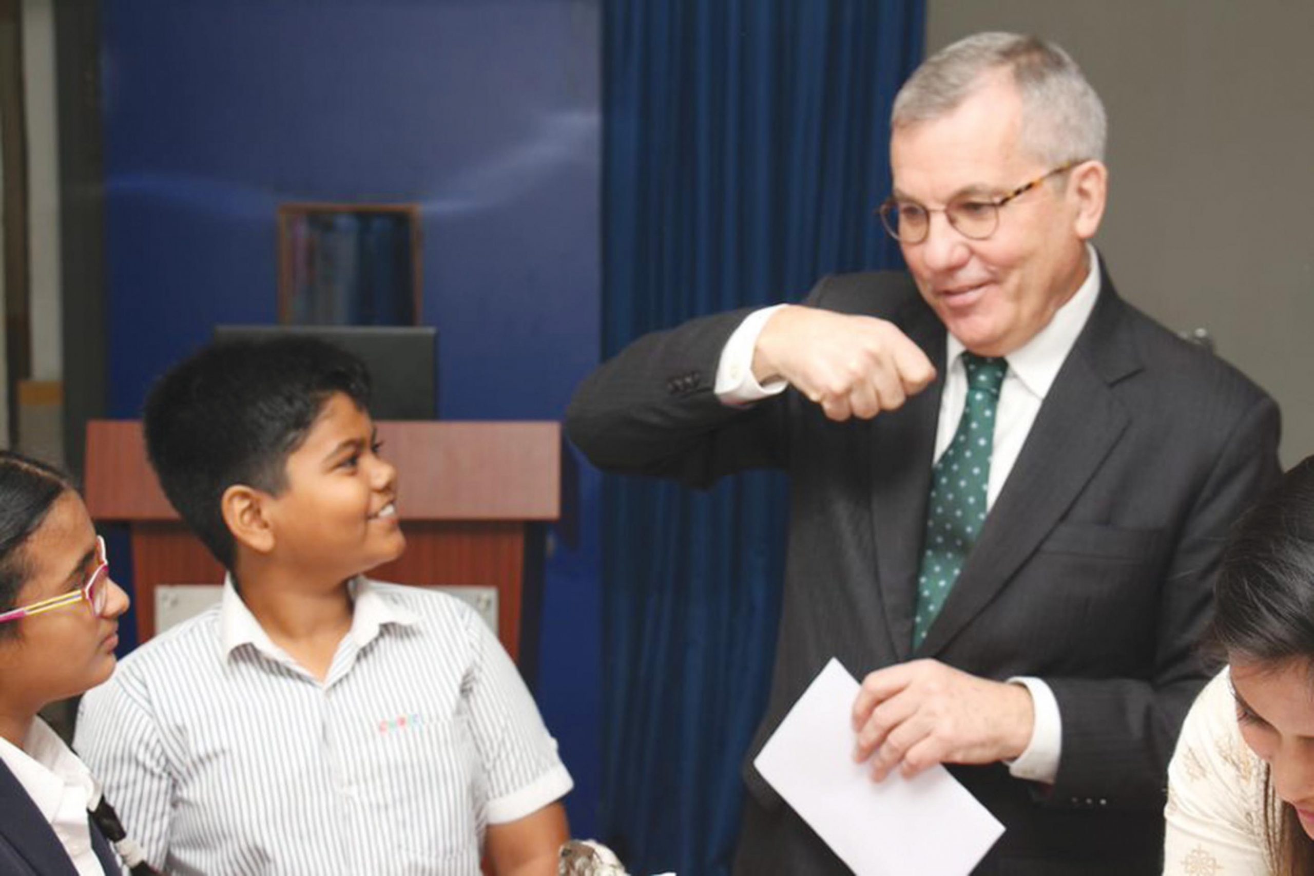 Dr. Peter McLaughlin, CHIREC Group of schools, Hyderabad