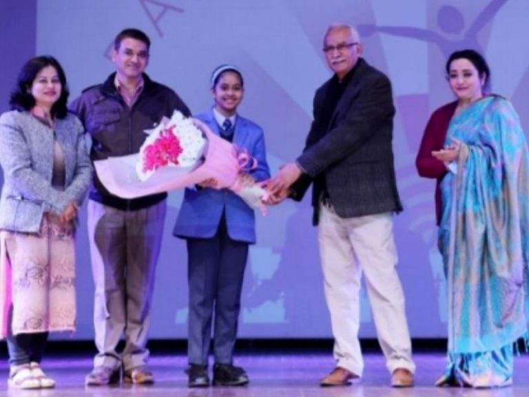 Satyan Namya Joshi receives ‘Pradhan Mantri Rashtriya Bal Puraskar’ 2021