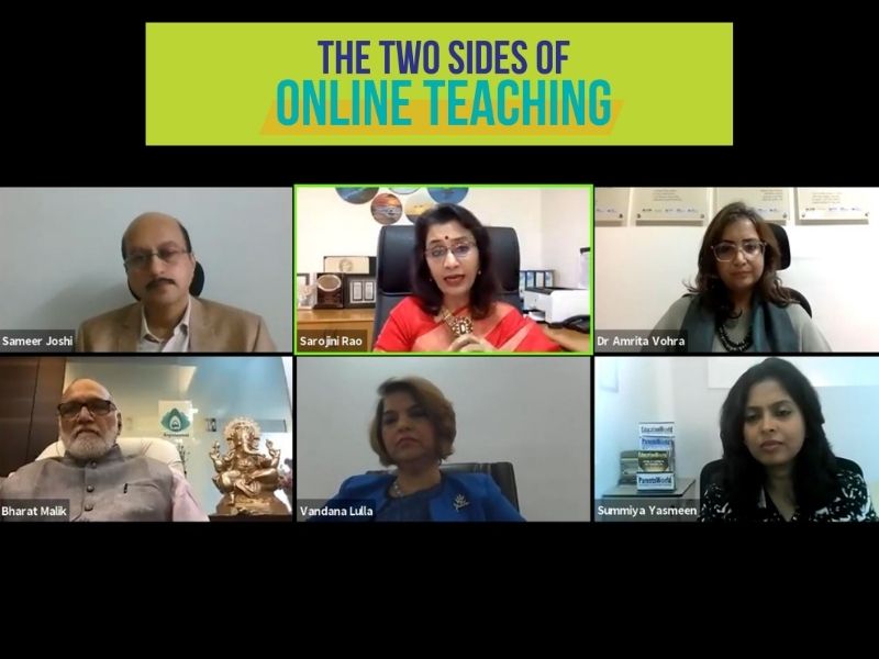 EW webinar on "The Two Sides of Online Teaching"