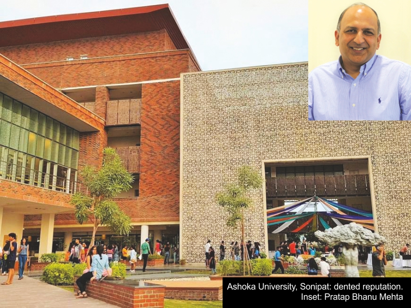 Ashoka University and Pratap Bhanu Mehta