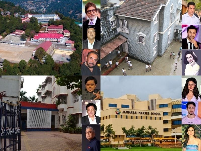 Most famous schools attended by Indian celebrities