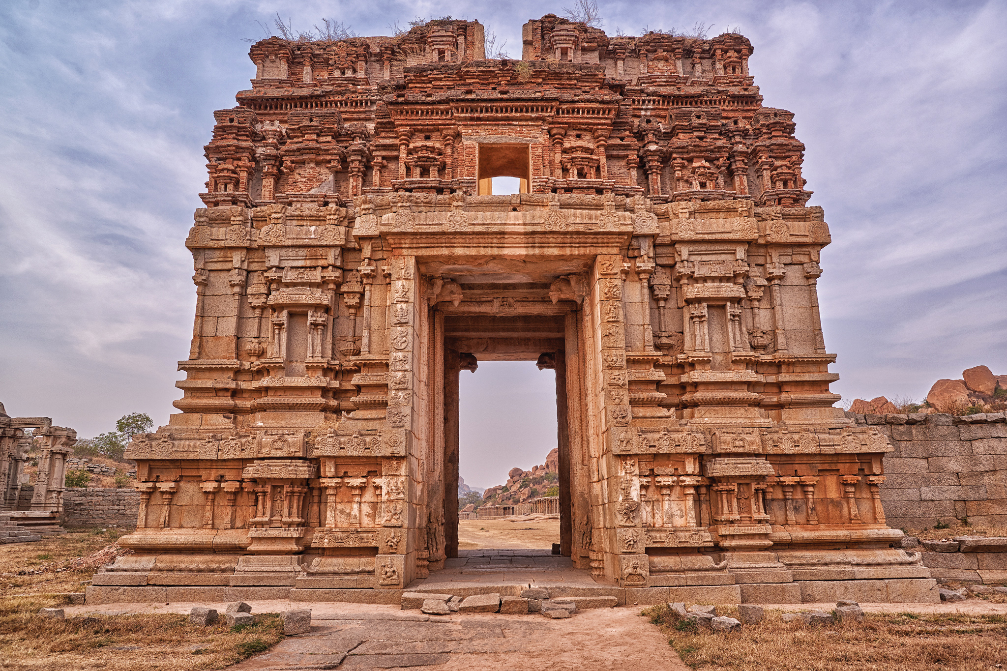 Achyutaraya Temple entrance