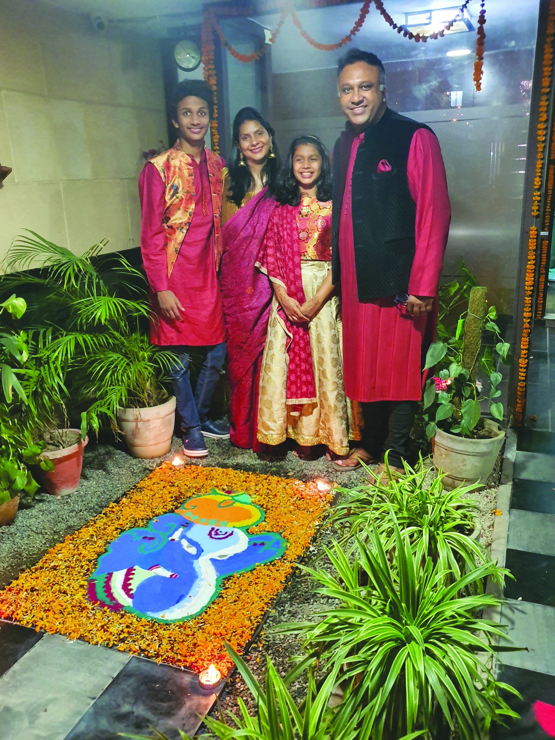 Raj Kumar family