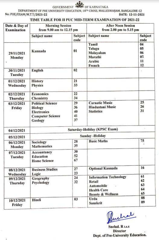 PU mid-term exams 2021 announced