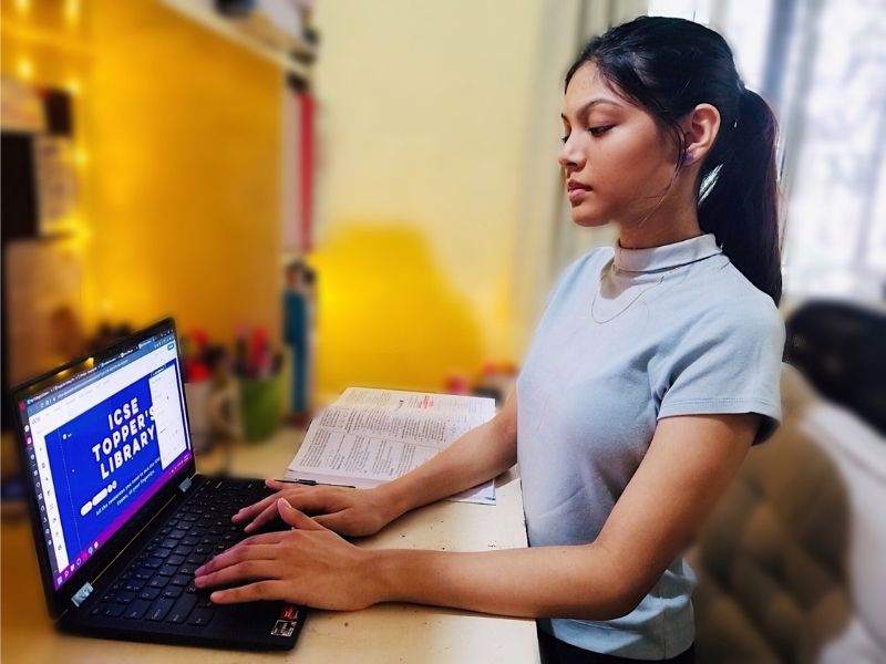 Bangaluru girl designs resourceful website for ICSE students, Notes for ICSE students