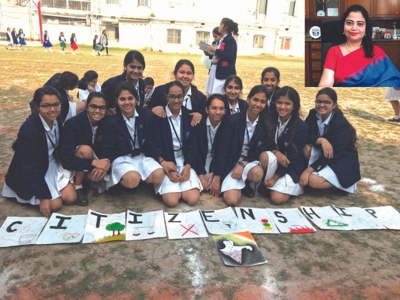 La Martiniere for Girls students: Best girls Day school In Kolkata
