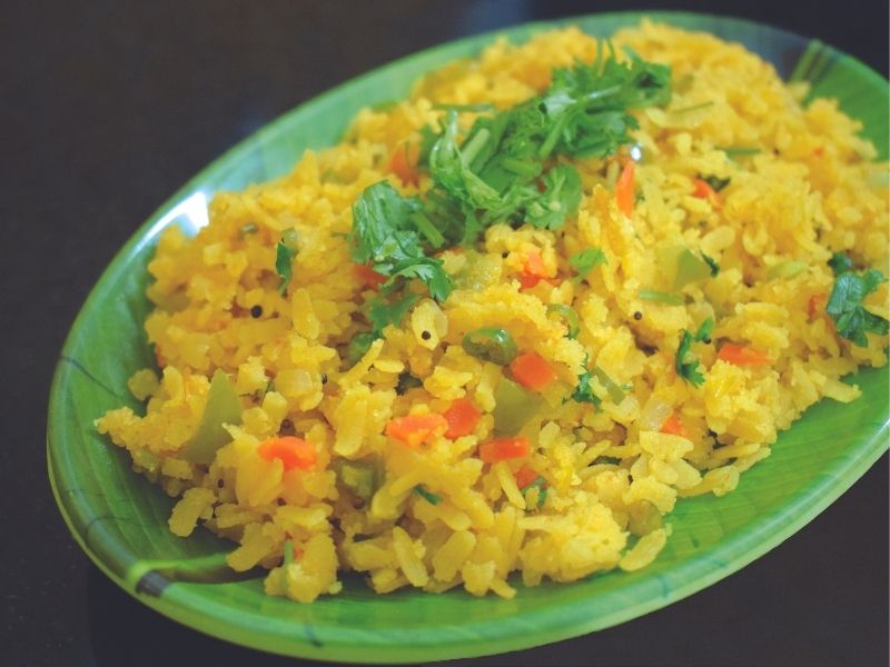 Vegetable poha