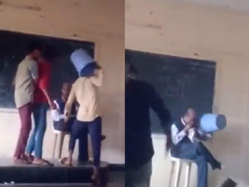 Karnataka: Students assault teacher